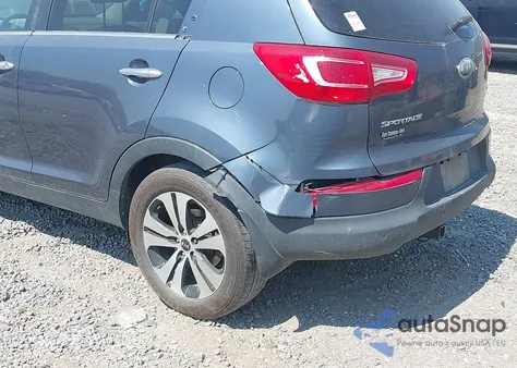2013 Kia Sportage Ex from USA, damaged, VIN KNDPCCA28D7433912